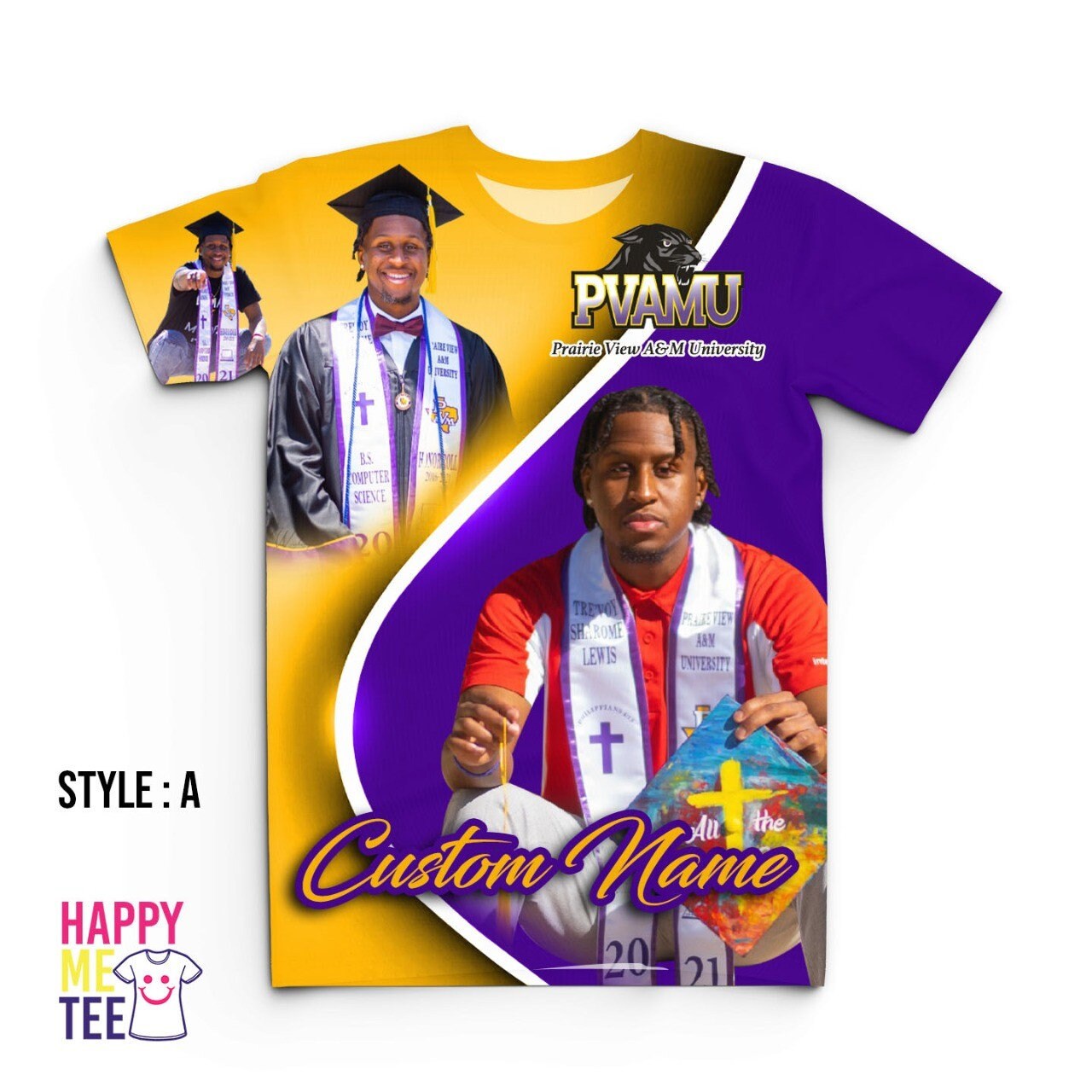 customized graduation shirts with pictures