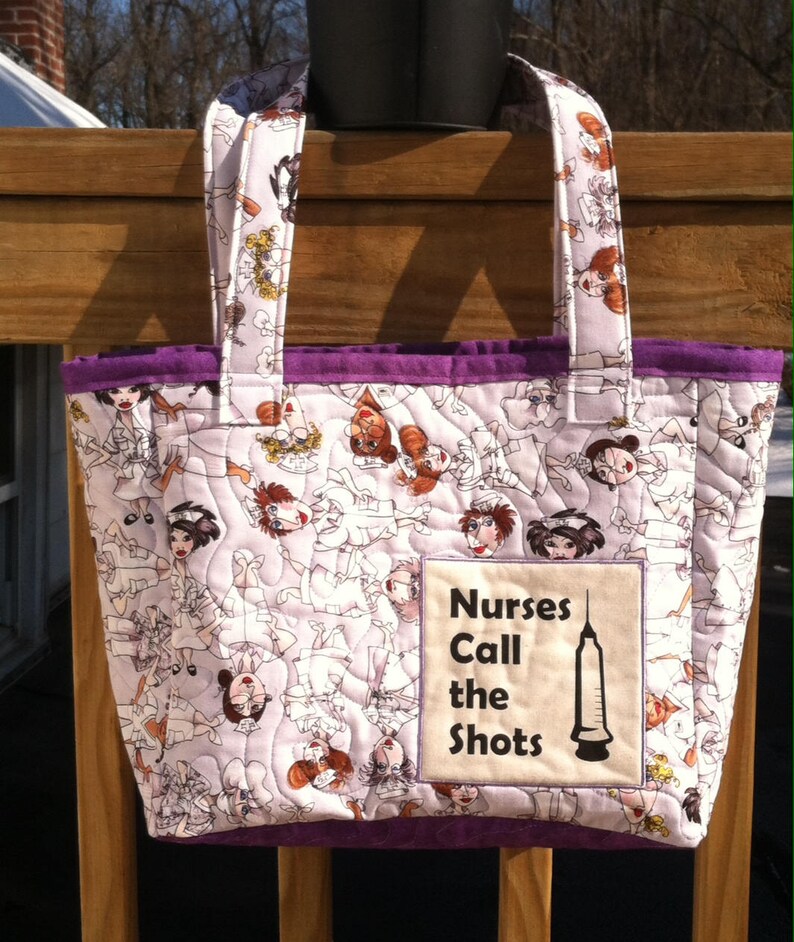 Nurses Call the Shots Simple Tote