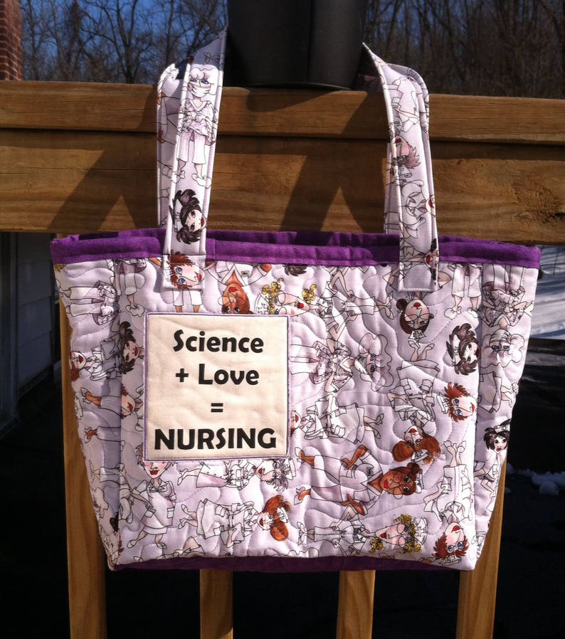 Nurses Call the Shots Simple Tote