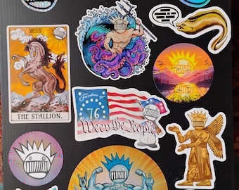 Boognish Vinyl Sticker 13 Ween Sticker Pack