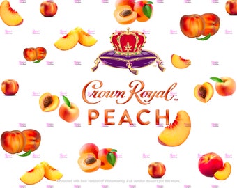 Download Crown Royal Peach Etsy