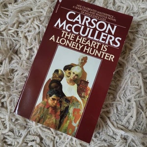The Heart Is A Lonely Hunter by Carson McCullers Bantam Books 90s Reprint Vintage Paperback Mass Market