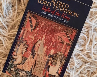 Idylls of the King and Poems Alfred Lord Tennyson Signet Classic Vintage Paperback Mass Market Foreword by George Barker King Arthur Legend