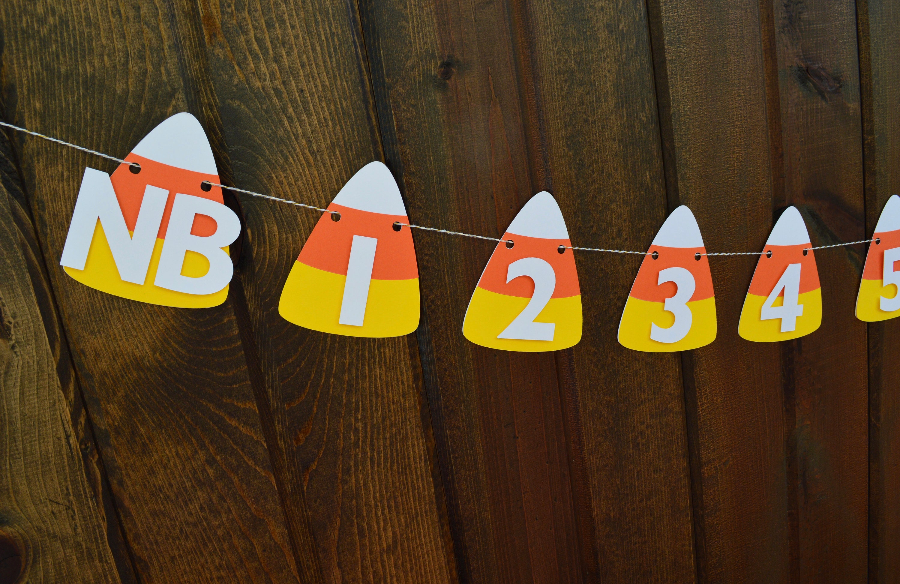 Candy Corn Banner Fall Banner Halloween Banner Autumn | Etsy