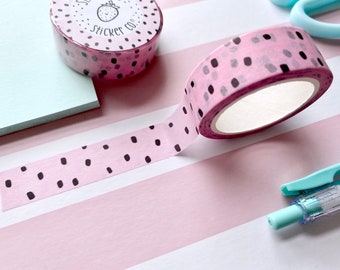 Strawberry Pips Pastel Cute Washi Tape - PIPS SSC15010