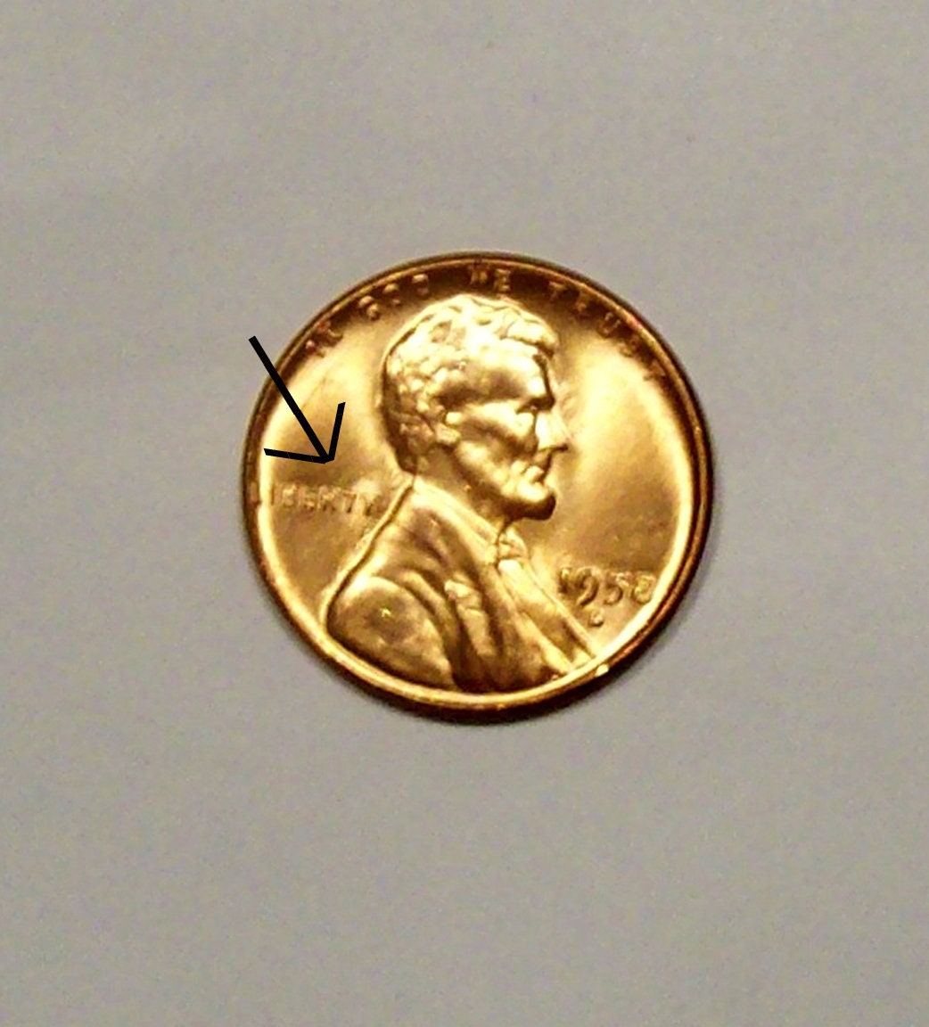 1958 d wheat penny error 1958 d wheat penny error