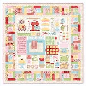 Let's Bake - sew simple shapes for the quilt by Lori Holt