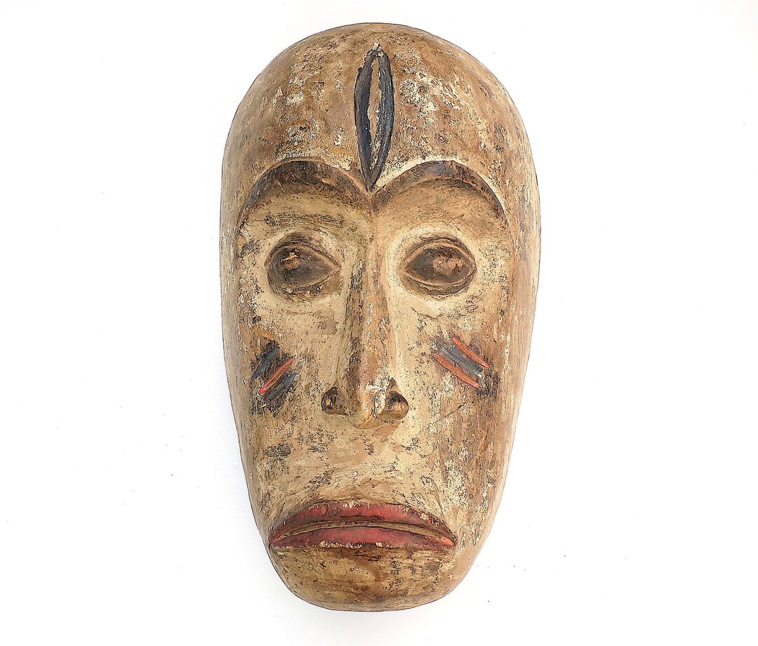 Antique African Tribal Mask, Wall Decor, Tribal Art, African Mask
