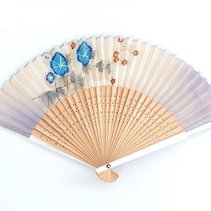 Vintage wooden fan, Oriental fan, vintage fan, wooden fan, collectable fan, vintage collectables, Oriental wooden fan