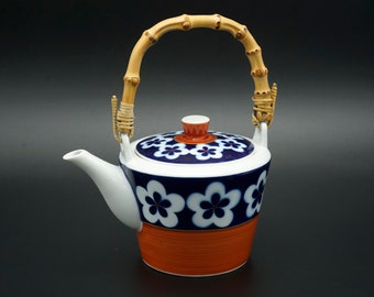 Vintage teapot, floral teapot, china teapot, ceramic teapot, retro teapot, small teapot, retro floral teapot, vintage floral teapot