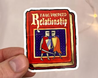 Fake/Pretend Relationship Fanfiction sticker