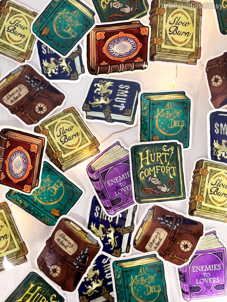Fanfic Stickers Alternate Universe Fanfiction Sticker - Etsy
