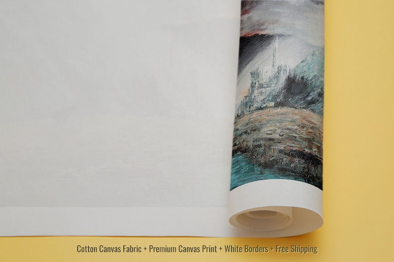 Lord of the Rings Canvas Print, LOTR Wall Art, Gondor Print, Tolkien