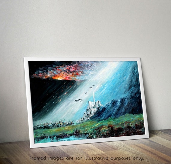 Minas Tirith Art Prints for Sale - Fine Art America