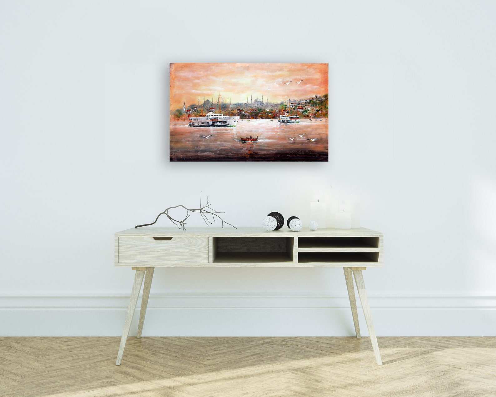 Istanbul Art Print Turkey Wall Art Istanbul Landscape | Etsy