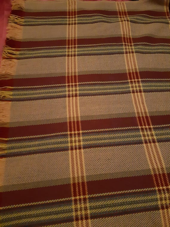 Finlaw Textiles hand woven pure wool  rug. Made in Australia.  Perfect condition.