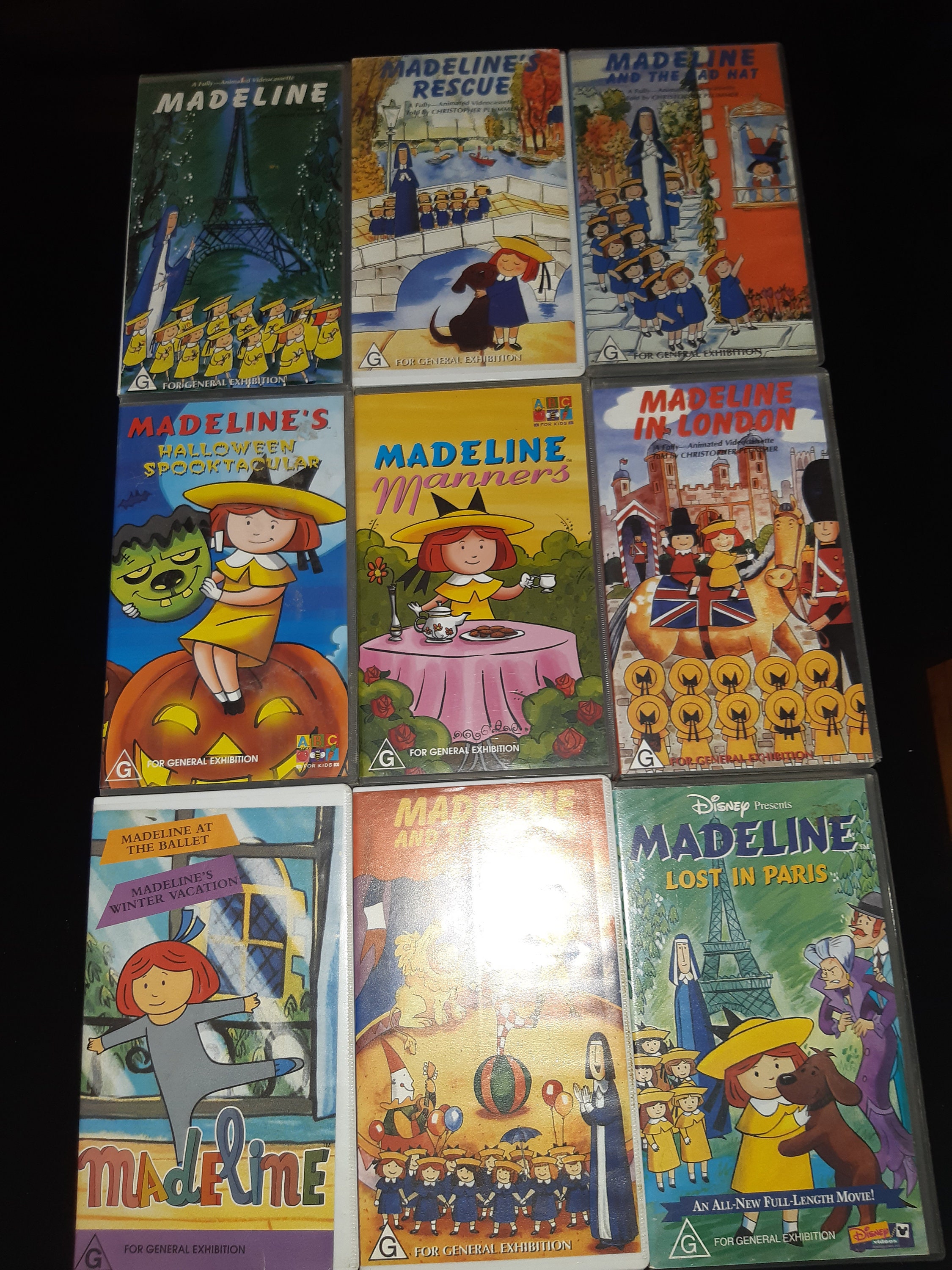 9 Vintage VHS Children's Videos Animated Cartoon Madeline - Etsy 9 Vintage VHS Children's Videos Animated Cartoon Madeline - Etsy