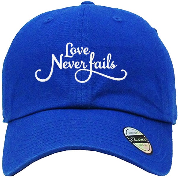 Love Never Fails Polo Style Dad Hat Jehovah's Witness, JW.ORG, The Best Life Ever, El Amor Nunca Falla, International 2019