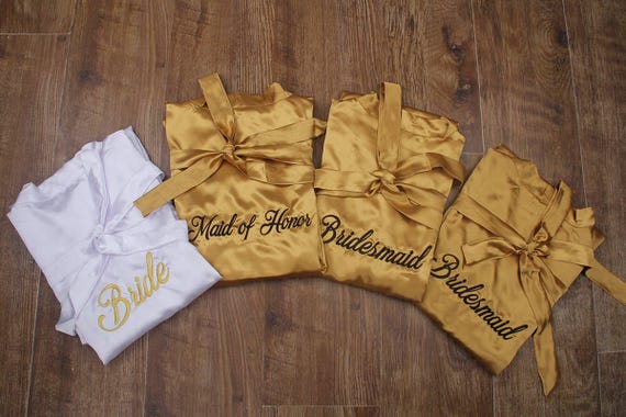 bridesmaid robe sets cheap