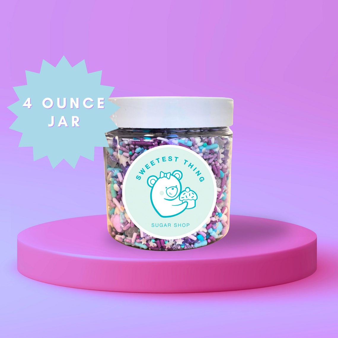 Mermaid Sprinkles Mermaid Birthday Party Mermaid Tails Etsy