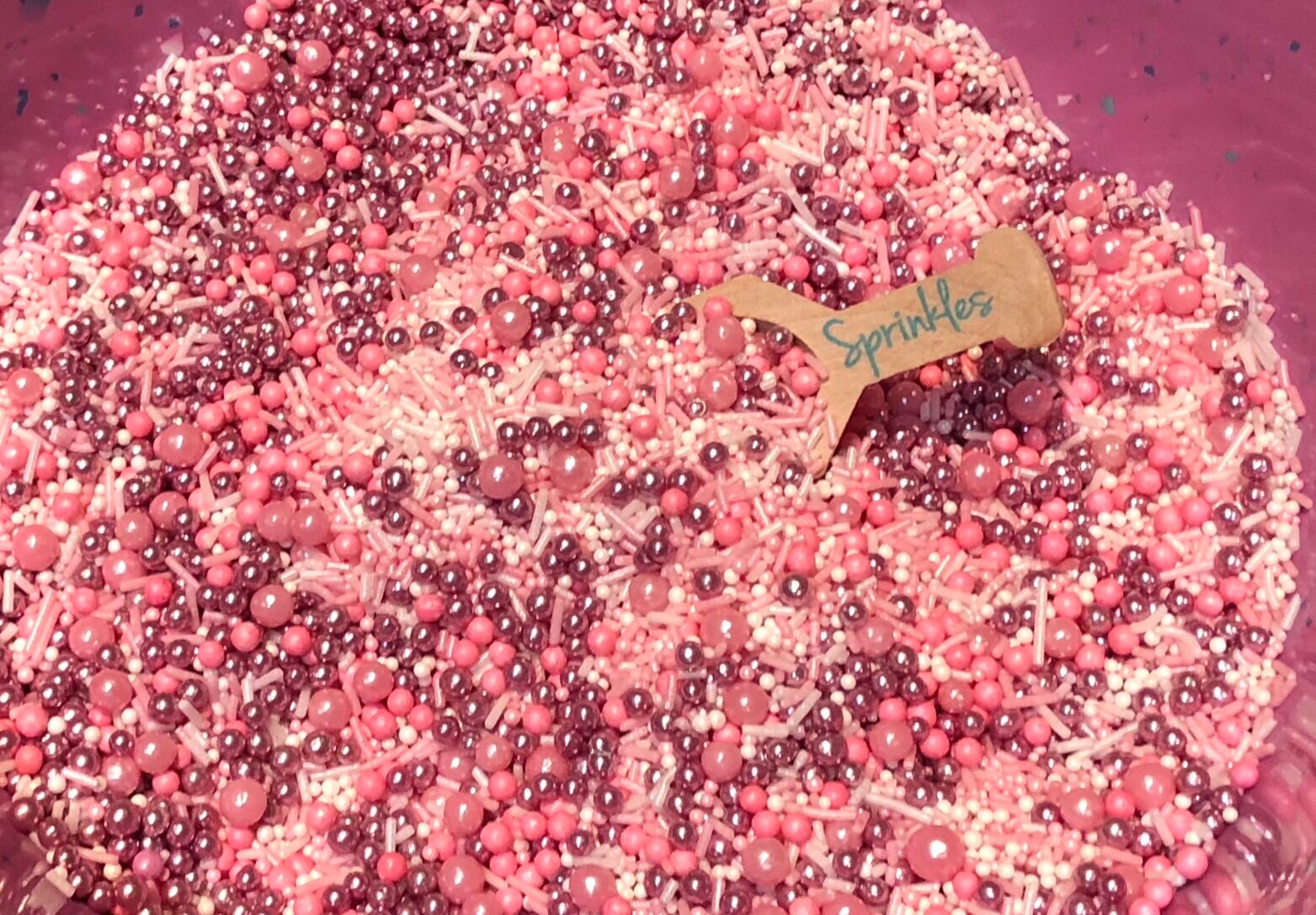 Edible Sprinkles Sprinkles Sprinkle Mix Pink sprinkles Etsy