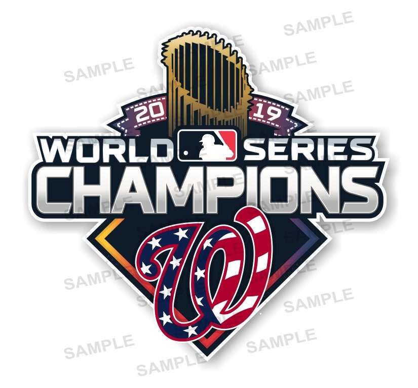 Washington Nationals 2019 World Series Champions Precision Etsy