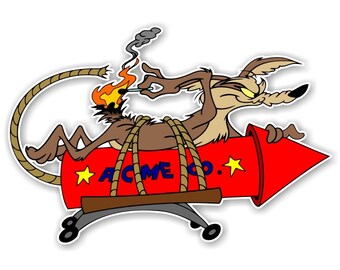 Wile E Coyote | Etsy
