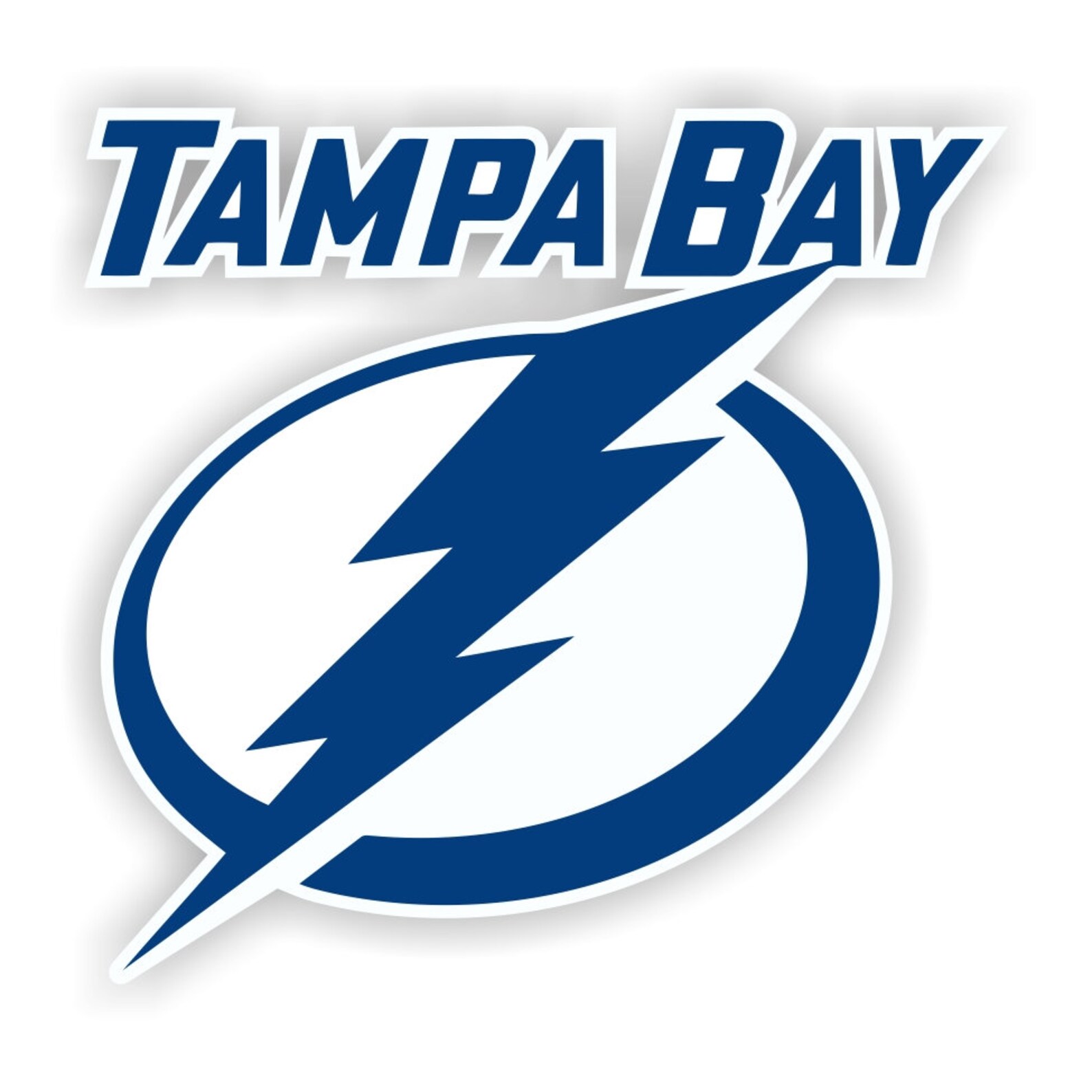 Tampa Bay Lightning Decal / Sticker Die cut Etsy