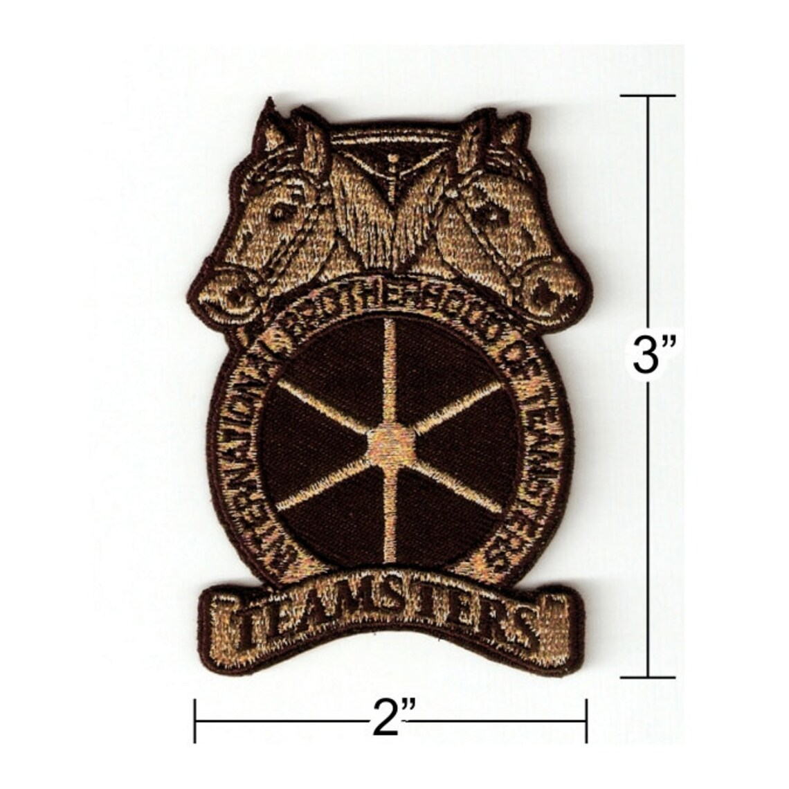 Teamsters Embroidered Ironon Patch Etsy