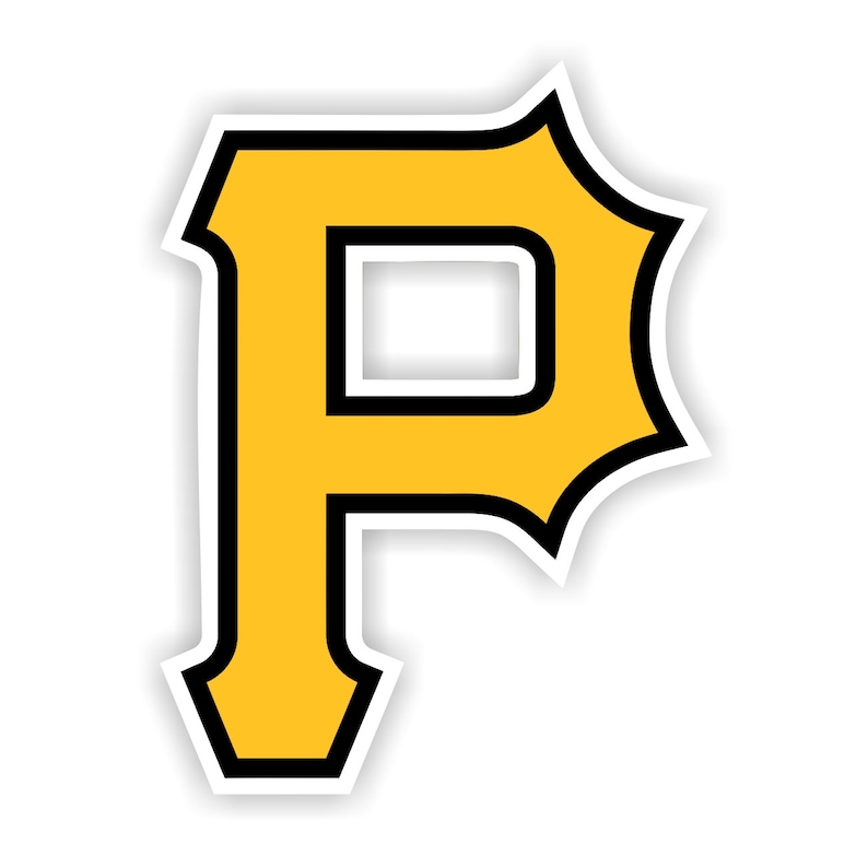 Pittsburgh Pirates p Precision Cut Decal Etsy