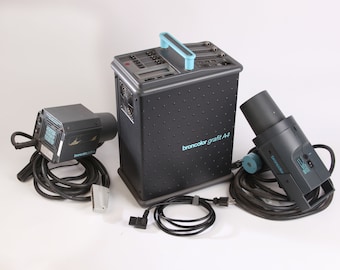 Broncolor Grafit A4 Power pack plus two flash heads