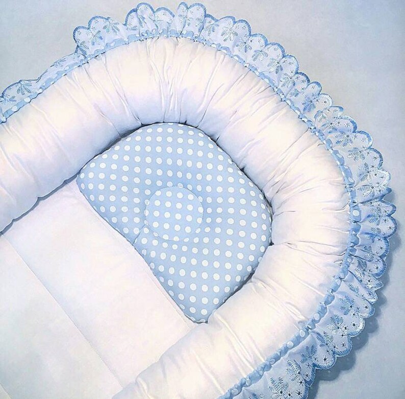 Doublesided Baby Nest PILLOW for newborn babynest sleep Etsy