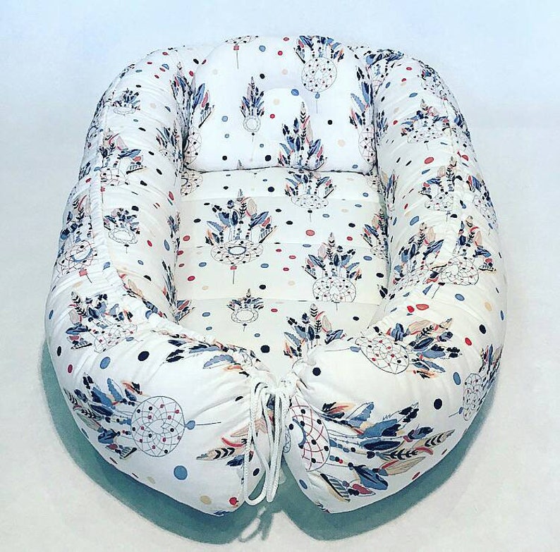 Doublesided Baby Nest PILLOW for newborn babynest sleep Etsy