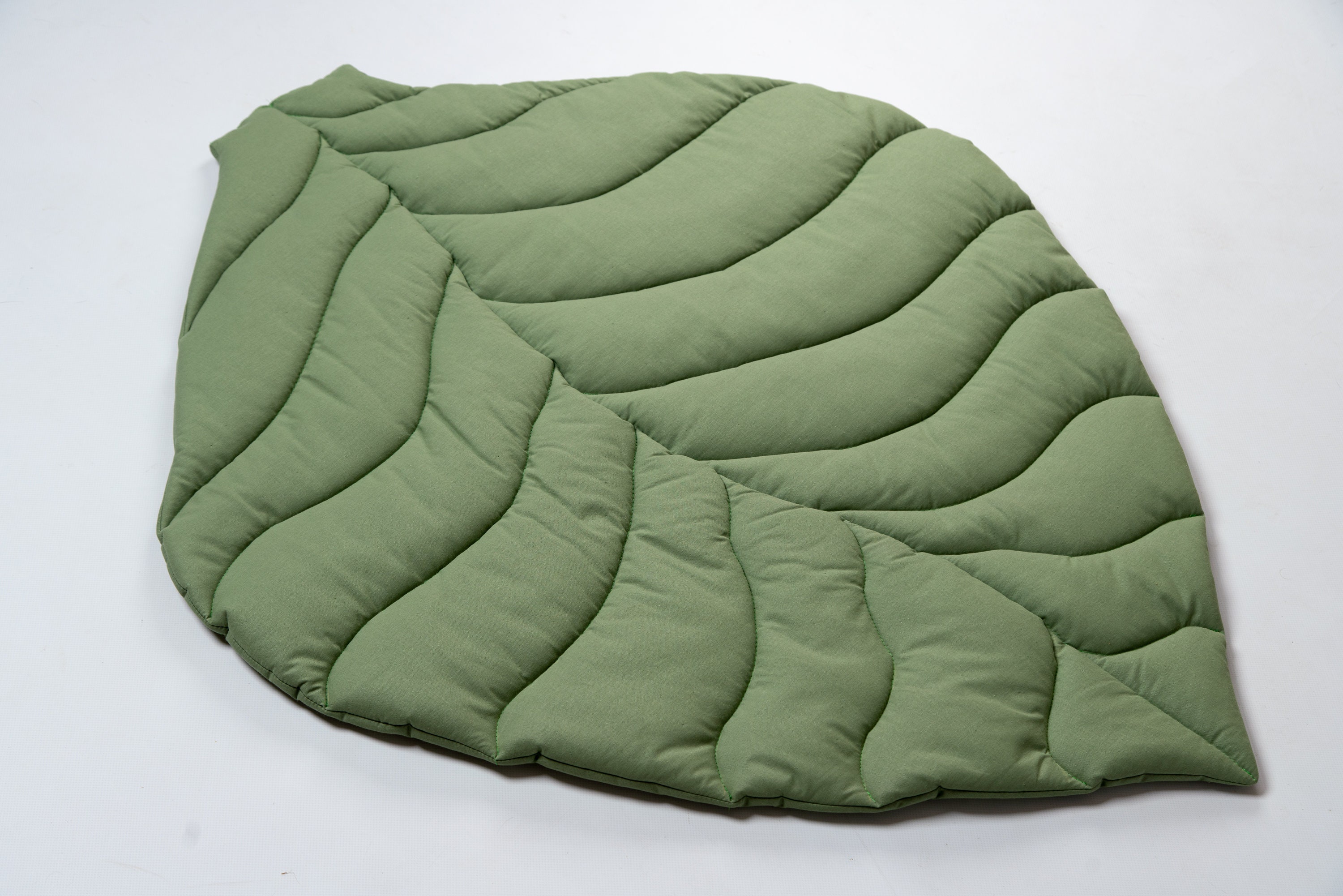 Leaf play mat from organic cotton any colors baby play rug Etsy