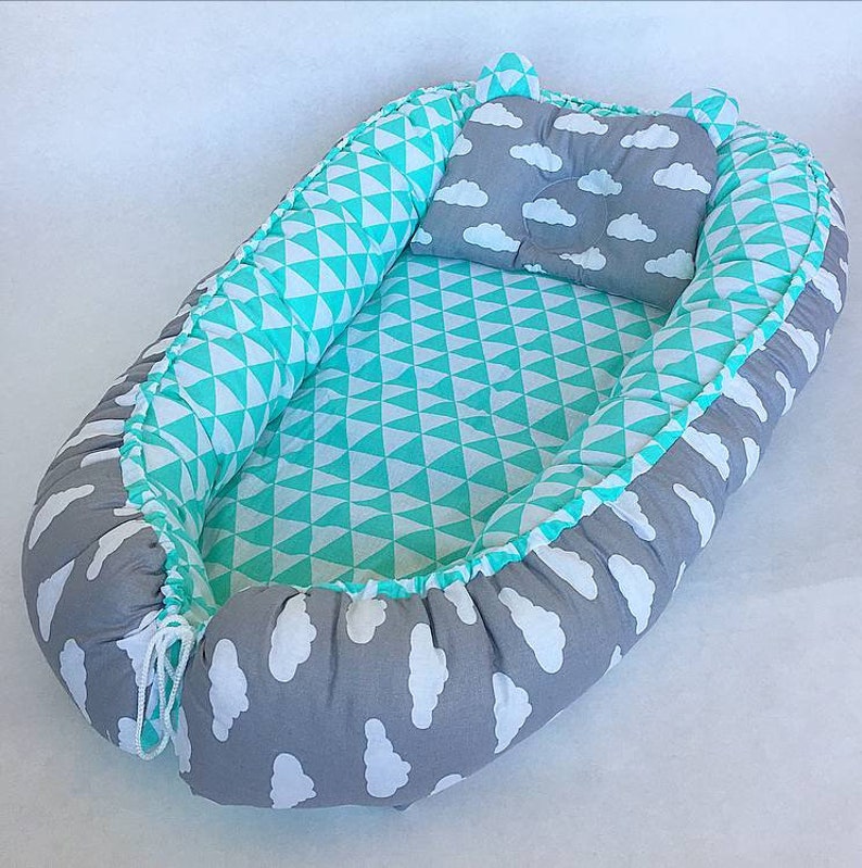 REMOVABLE COVER Baby Nest for newborn babynest sleep bed Etsy