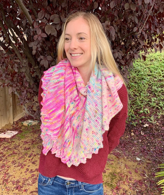 swirl shawl yarn pattern