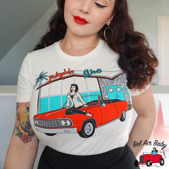 Jack Rabbit Slims Dames T shirt / Pinup 