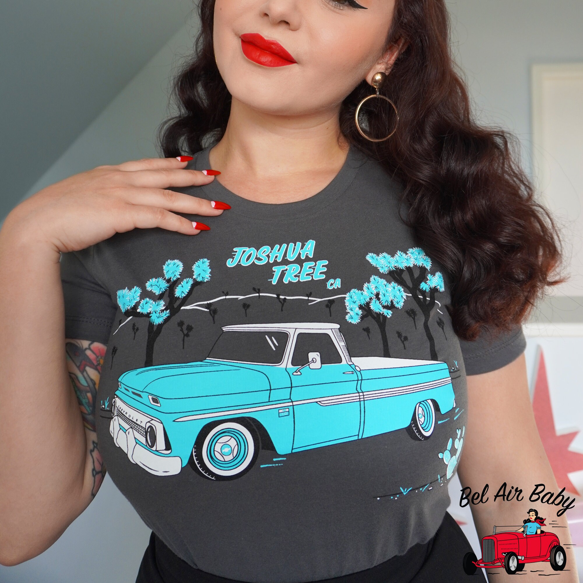 Joshua Tree Ladies T Shirt / Pinup 