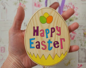 Easter egg, bunny, chick, handcrafted, gifts, new life, spring, springtime, decoration, ornament, keepsake, wooden, reclaimed, recycled