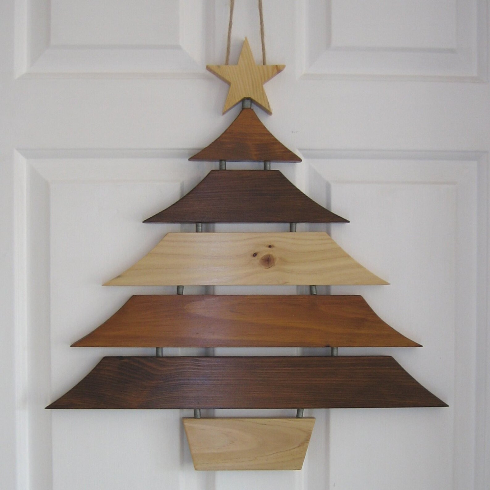 Handmade Traditional Christmas Tree Wooden Bespoke Christmas - Etsy UK
