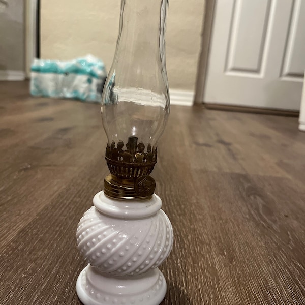 Vintage Oil Lamp Etsy