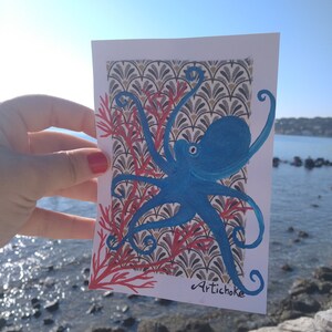 Carta in tessuto dipinto