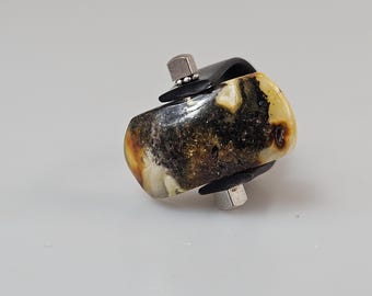 Bernstein ring, Bernstein schmuck. Unisex Ring.