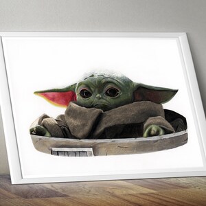 YODA 鉛筆画 - Etsy 日本