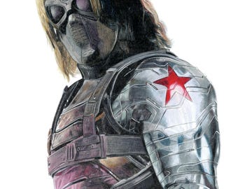 ウィンター・ソルジャー バッキー・バーンズ ドローイング