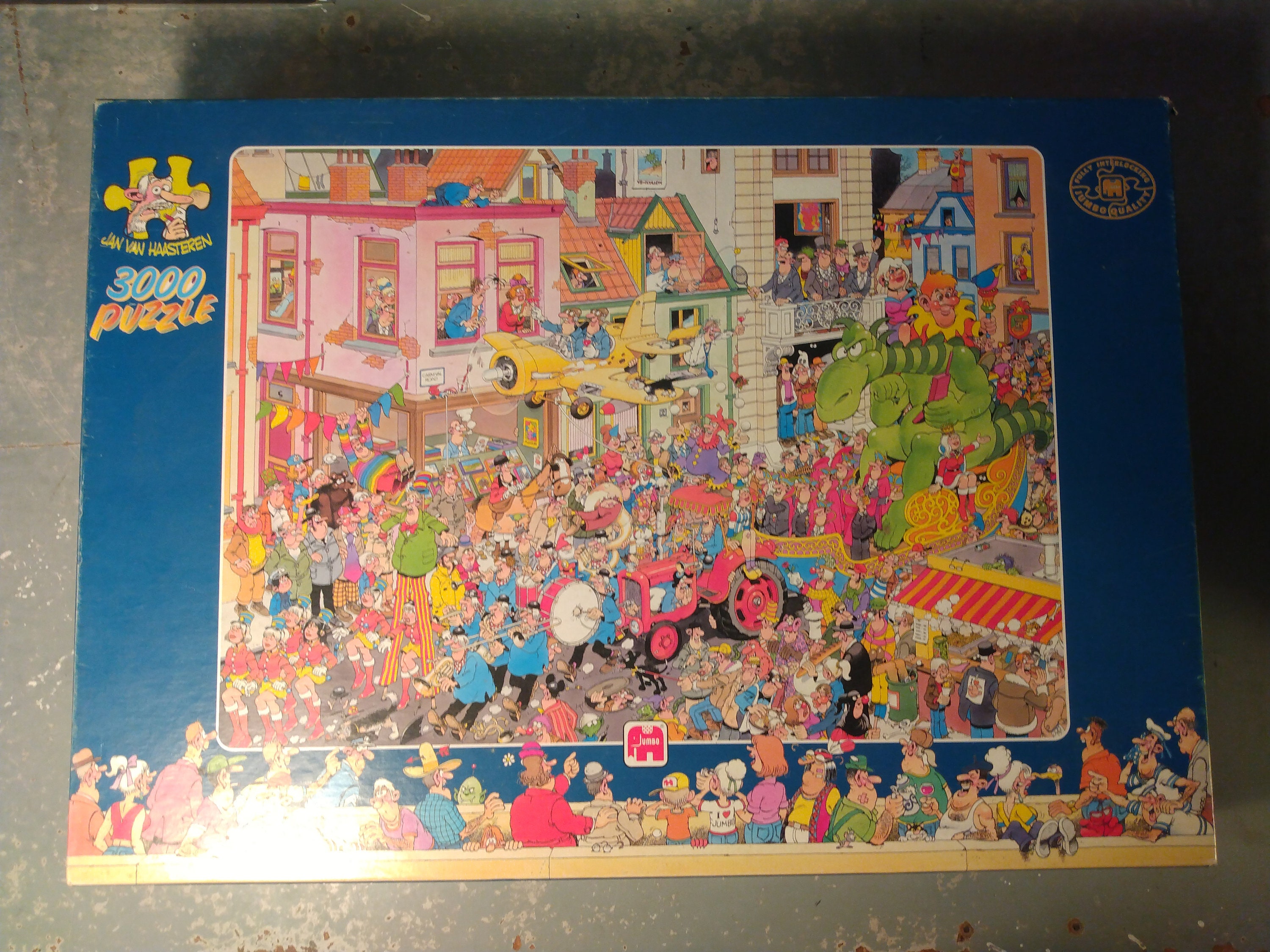 Rare Jan Van Haasteren CARNIVAL Puzzle #00039 by Jumbo | Complete 3000