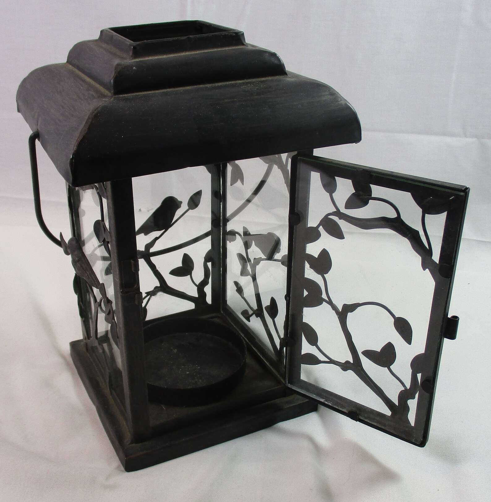 Vintage Yankee Candle Company Pillar Candle Holder Metal Etsy