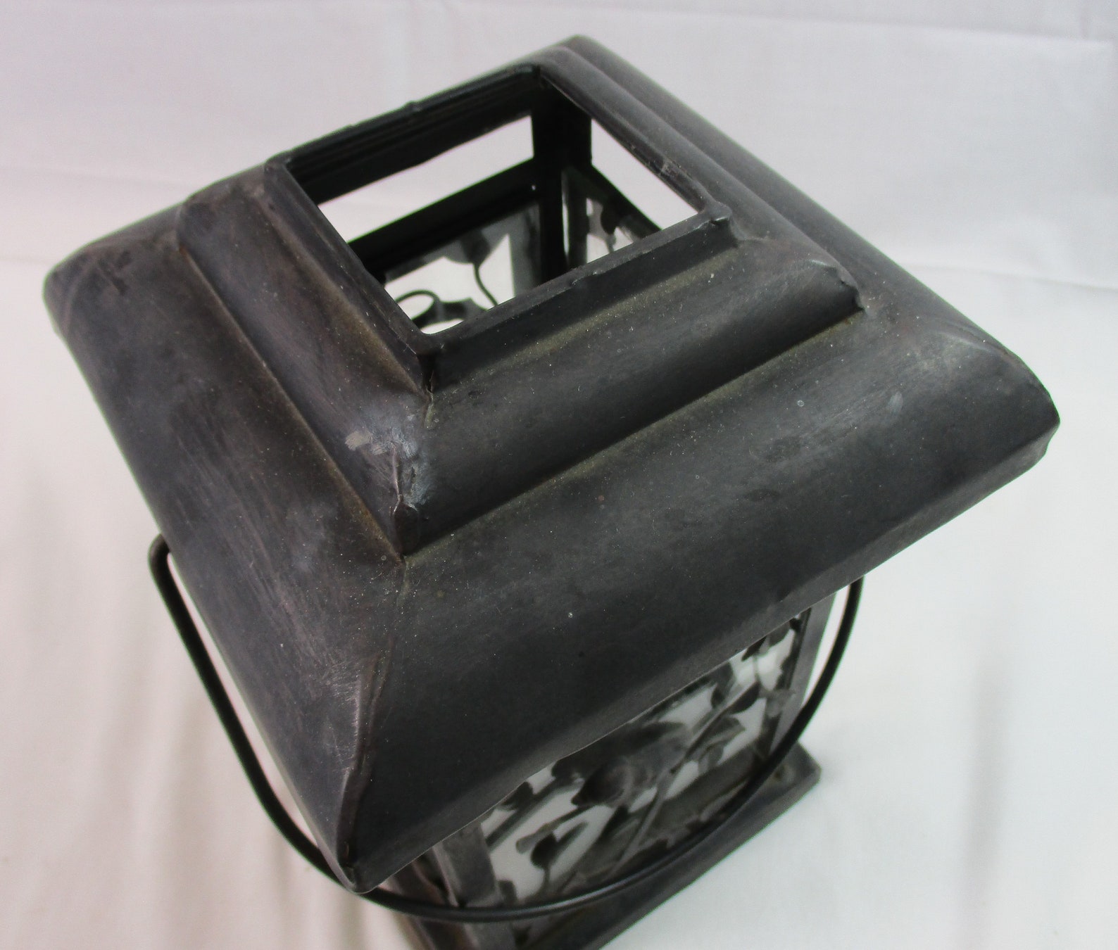 Vintage Yankee Candle Company Pillar Candle Holder Metal Etsy