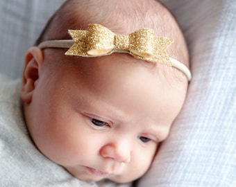 Baby felt bow headbands