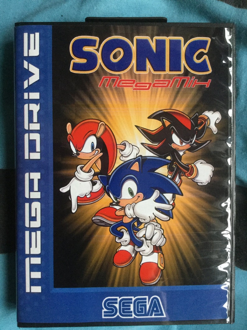 Sonic megamix box art